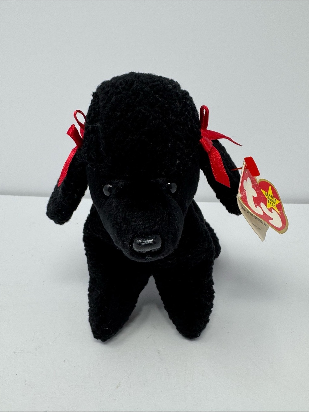 Ty Beanie Babies GiGi The Black Poodle Dog Vintage 1997